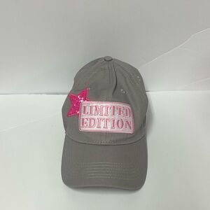 Limited Edition Kids Cap - Gray with Pink Star